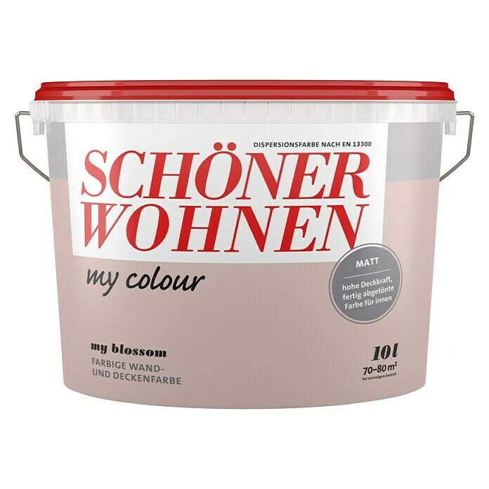 SCHÖNER WOHNEN-Farbe my colour Wandfarbe (My Blossom, Matt, 10 l)