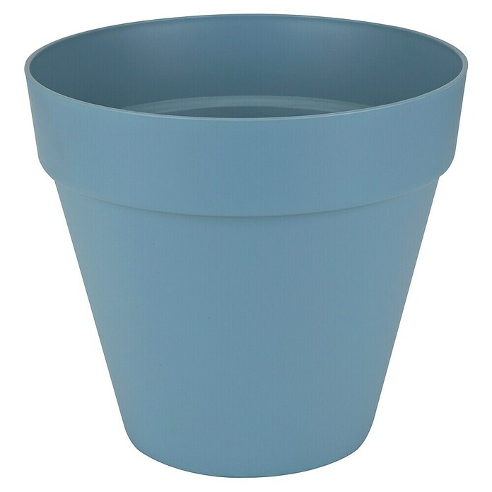 Elho Loft Urban Plantenbak (Ø x h: 24,5 x 22,2 cm, Vintage blauw)