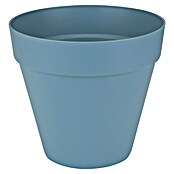 Elho Loft Urban Plantenbak (Ø x h: 24,5 x 22,2 cm, Vintage blauw)