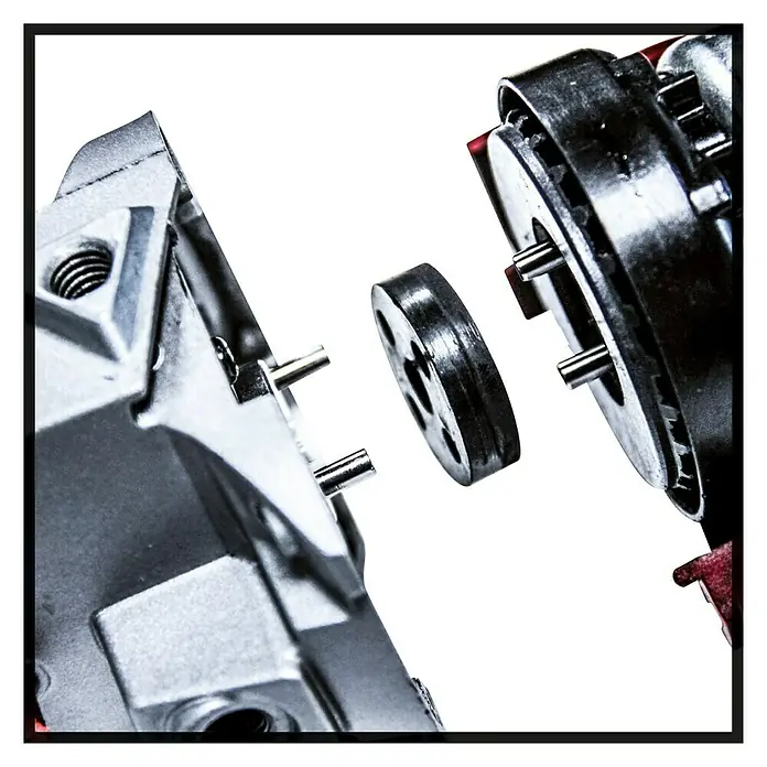 Einhell Professional PXC 18V Amoladora angular de batería Axxio 18/125 - 18 V, Sin batería, Diámetro disco: 125 mm, 8.500 r.p.m. - Componentes mecánicos fabricados con precisión diseñados para un montaje perfecto.