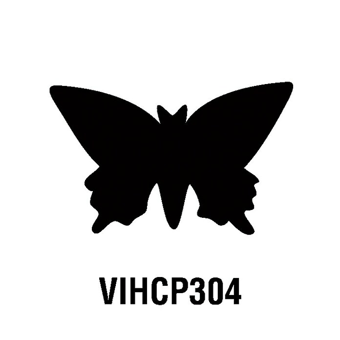Artemio Perforadora gigante Butterfly 2 (Apto para: Cartón, Mariposa, 5 x 4,7 cm)