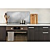CUCINE Küchenrückwand (Cracked Concrete, 80 x 40 cm, Stärke: 6 mm, Einscheibensicherheitsglas (ESG))