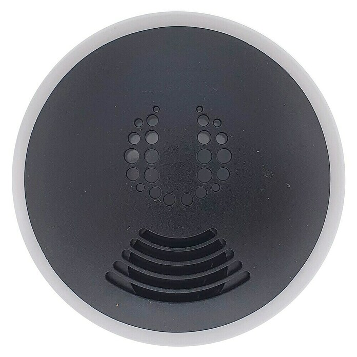 Eurobric 2000 Repelente de animales por ultrasonidos con luz LED (30 m², Negro) | BAUHAUS