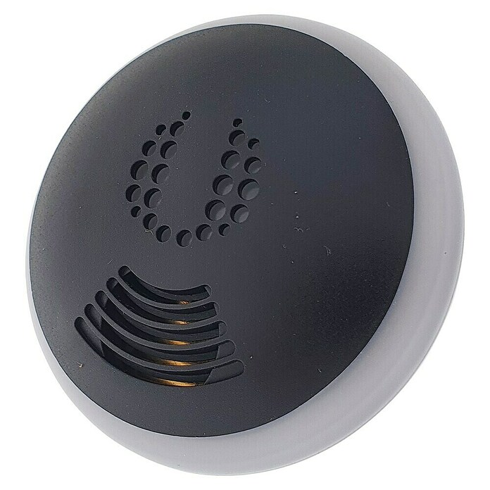 Eurobric 2000 Repelente de animales por ultrasonidos con luz LED (30 m², Negro) | BAUHAUS