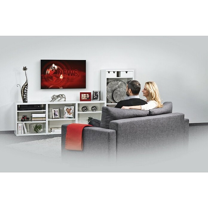 Hama TV-Wandhalterung starr (Passend für: Bildschirmdiagonale 32 - 75″, Belastbarkeit: 40 kg, Wandabstand: 2,5 cm) | BAUHAUS