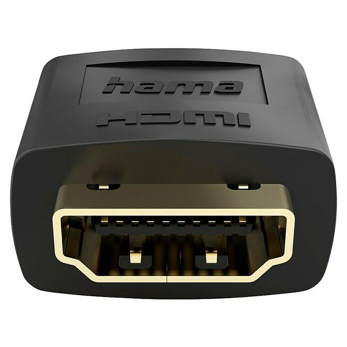 Hama HDMI-Adapter (Schwarz, HDMI-Stecker, Auflösung: 8K (7680 x 4320 Pixel)) | BAUHAUS