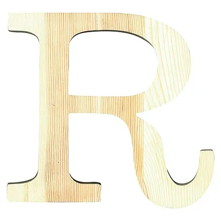 Artemio  Letra de madera