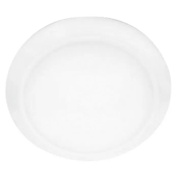 Philips LED-Deckenleuchte Cinnabar - 6 W, L x B x H: 25 x 25 x 7 cm, Weiß - Weißer ovaler Servierteller.