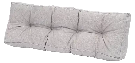 Set cuscini per pallet 120x60 con schienale 120x60 giallo limone