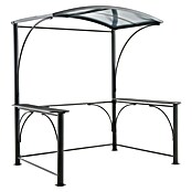 Sunfun Paviljon za žar BBQ  (Š x G: 213 x 150 cm, Barva ogrodja: Antracitne barve, Aluminij) | 8298 - Gartenzelte/Pavillons | ICFA - Sonnenschutz | ICF - Sonnenschutz | IC - Freizeit im Garten | I - Stadtgarten | BAUHAUS