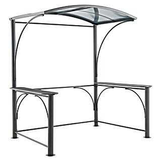 Sunfun Paviljon za žar BBQ (Š x G: 213 x 150 cm, Barva ogrodja: Antracitne barve, Aluminij)