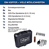 Scheppach IXES 20V Akku-Bohrhammer C-RHD130-X (20 V, Ohne Akku, 1,3 J) | BAUHAUS