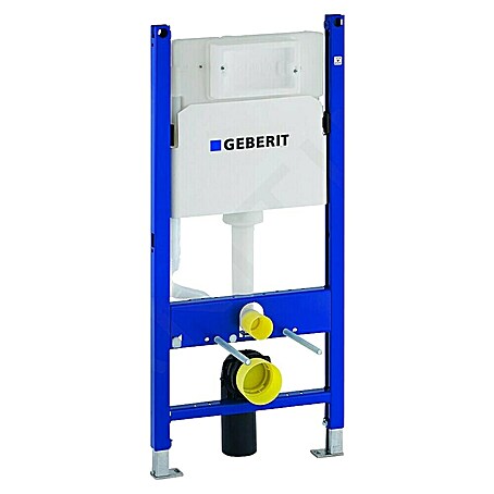 Geberit WC-Vorwandelement Duofix inklusive Betätigungsplatte Delta 50 (Spülmenge: 3 l - 6 l, 2-Mengen-Spülung)