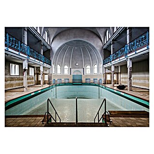 Fototapete Schwimmbecken (B x H: 254 x 184 cm, Vlies)