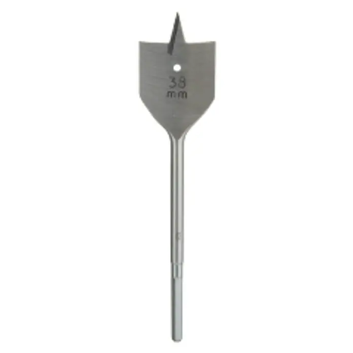 Bosch Broca para madera hexagonal - 1 ud., Diámetro de la broca: 38 mm - Broca plana de 38 mm para carpintería. Ideal para hacer agujeros grandes y limpios en madera.