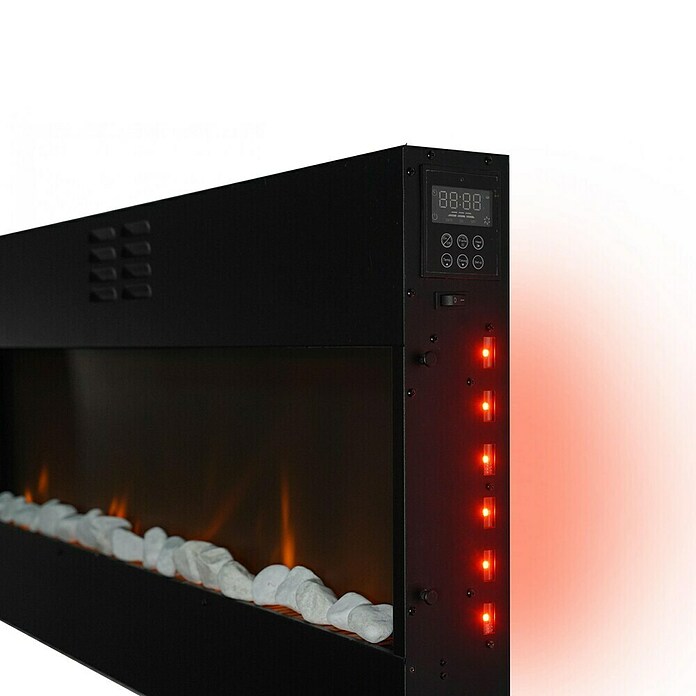 Purline Elektrischer Kamin CHE-505 (2 000 W, Weiß, 11 x 140 x 56 cm) | BAUHAUS