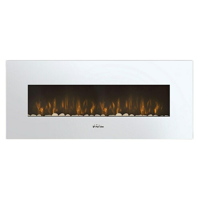 Purline Elektrischer Kamin CHE-505 (2 000 W, Weiß, 11 x 140 x 56 cm) | BAUHAUS