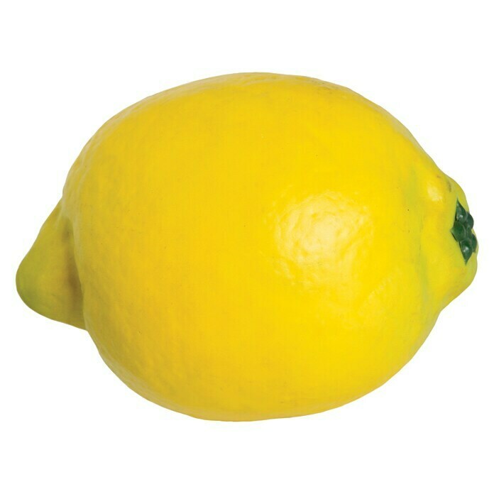 Figura decorativa Limón liso (L x An x Al: 9 x 7 x 7 cm, Plástico)