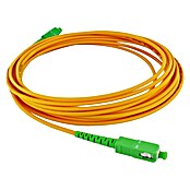 Metronic Cable de fibra óptica (Clavija SC-APC, 2 m, Naranja)