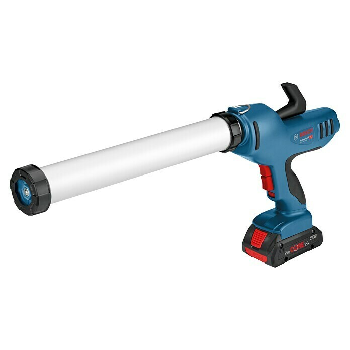 Bosch Professional AMPShare 18V Akumulatorski pištolj za silikon GCG 18V-600  (18 V, Bez akumulatora, Prikladno za: Kartuše / folijske vrećice do 600 ml) | BAUHAUS