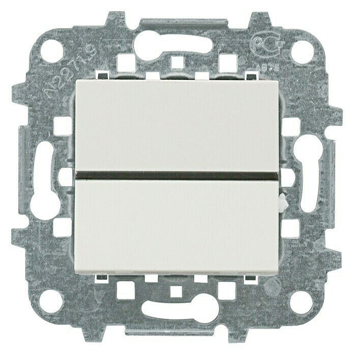 Niessen Zenit Interruptor/Conmutador (Blanco, Montaje en la pared, IP20)