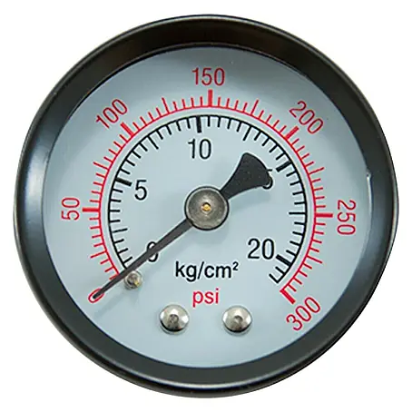 Bb agua  Manómetro de presión de aire