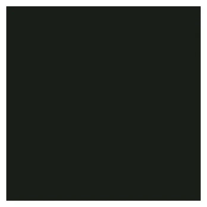 Resopal Premium Küchenarbeitsplatte nach Maß - Black, Stärke: 3,8 cm, Breite: 63,5 cm - Einfarbiges schwarzes Quadrat, ideal für Hintergründe oder zur Darstellung von Leere und Dunkelheit, ohne weitere Details oder Texturen.