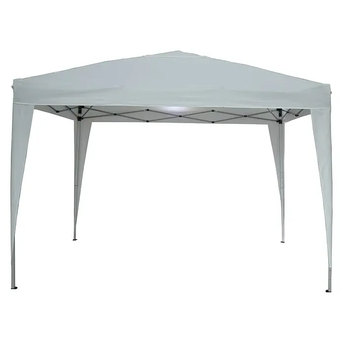Sunfun Techo de repuesto Easy Up - Específico para: Carpa plegable Easy Up - Carpa grande y gris para fiestas con estructura metálica robusta y techo impermeable para celebraciones al aire libre.