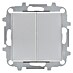 Niessen Sky Conmutador doble 
