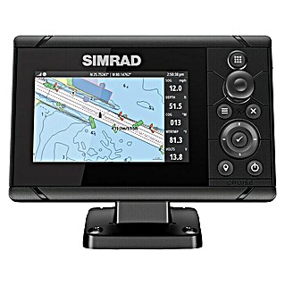 Simrad Fishfinder & Kartenplotter Cruise 5 (Geber: Cruise 83/200-Skimmer-Schwinger, Bildschirmtyp: 5″/127 mm TFT LCD)
