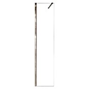 Mampara de ducha fija Walk-In Antibes (An x Al: 70 x 200 cm, 8 mm, Cromo)