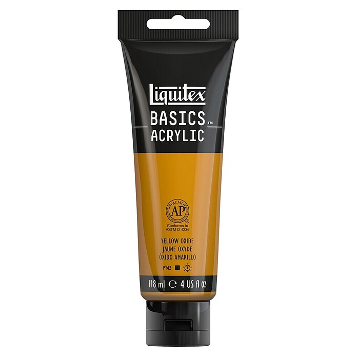 Liquitex Basics Akrilna boja  (Oksid žuta, 118 ml) | BAUHAUS