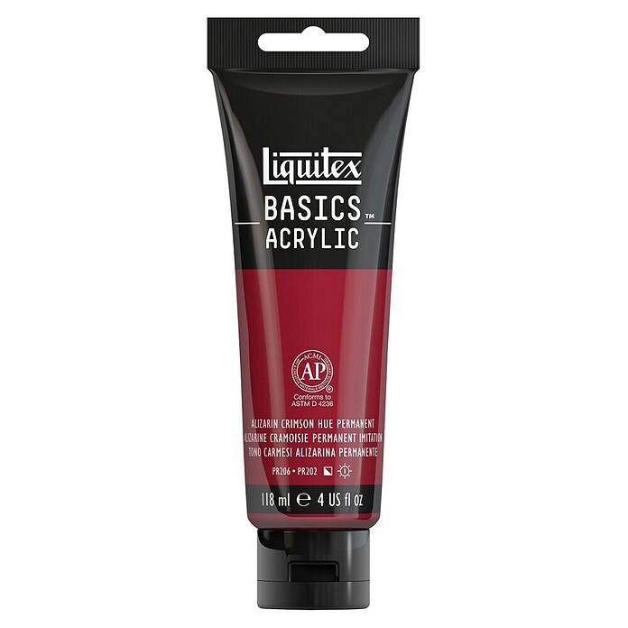 Liquitex Basics Akrilna boja  (Karmesin, 118 ml) | BAUHAUS