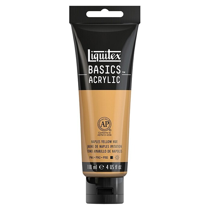 Liquitex Basics Akrilna boja (Napuljski žuto, 118 ml, Tuba)