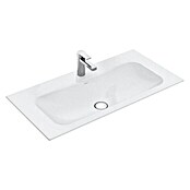 Villeroy & Boch Finion Einbauwaschbecken (120 x 50 cm, Mit verdecktem Überlauf, Mit schmutzabweisender Glasur, Keramik, Weiß)