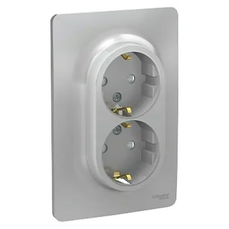 Schneider Electric New Unica Enchufe doble