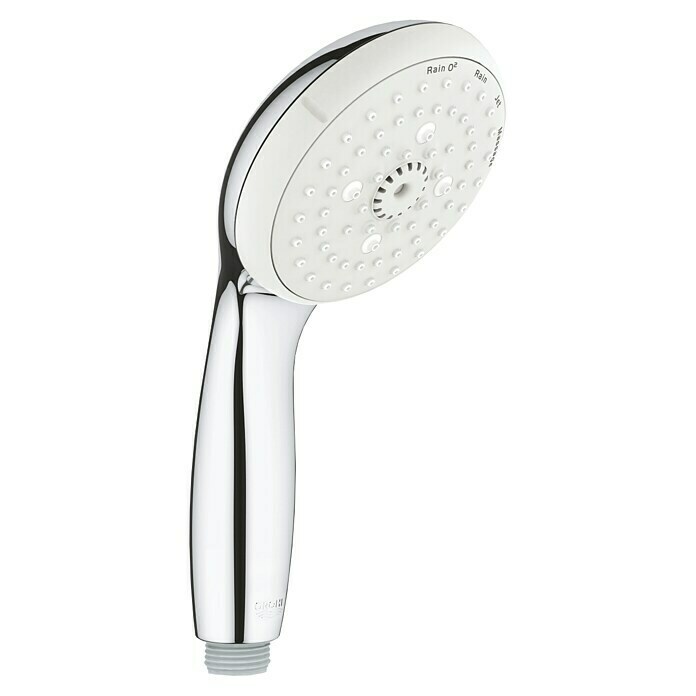 Grohe Handbrause Tempesta 100Anzahl Funktionen: 4 Stk., 7 l/min bei 3 bar, Chrom Front View