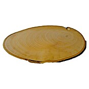 Disco de tronco de madera Oval (Castaña, Sin tratar, Diámetro: 15 cm - 20 cm)