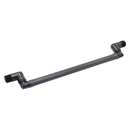 Tubo prolongador flexible con codo