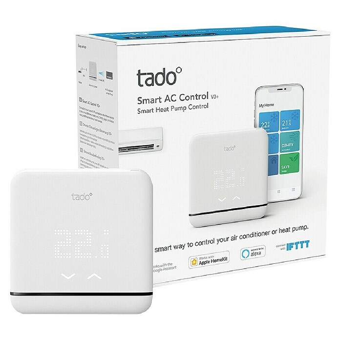 Tado Control de aire acondicionado (Control inteligente: App Tado)