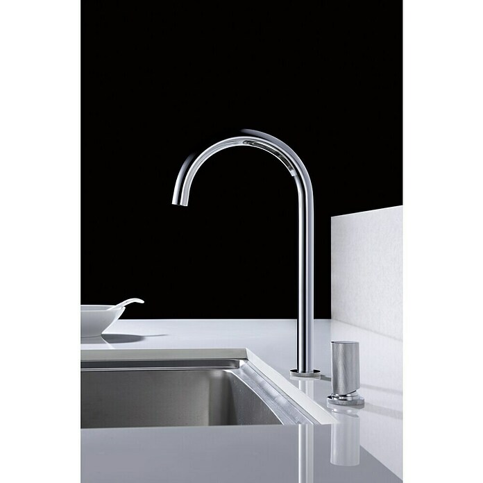 Imex Grifo de cocina Manacor (Cromo, Caño alto)