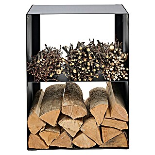 Kaminholzregal Sandra (530 x 350 x 705 mm, Stahl)