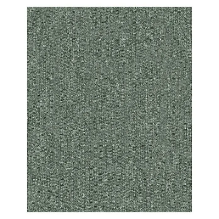 SCHÖNER WOHNEN-Kollektion Vliestapete Unistruktur - Grün/Grau, Uni, 10,05 x 0,53 m - Nahaufnahme eines texturierten, grauen Teppichs, der sich ideal für stark frequentierte Bereiche eignet und eine subtile Eleganz bietet.