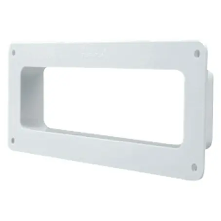 Placa final pared rectangular Tubpla