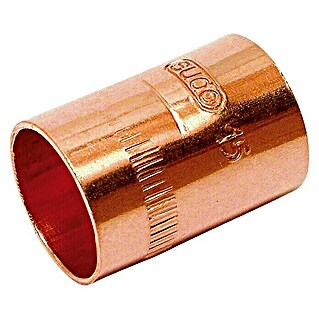 Manguito de cobre (Diámetro: 28 mm, 2 ud.)