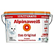 Alpina Alpinaweiß Wandfarbe Das Original 10+1,5 Liter (Weiß, 11,5 l, Matt, Konservierungsmittelfrei) | BAUHAUS