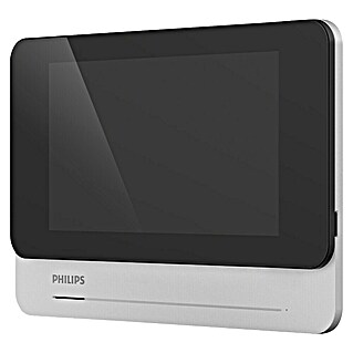 Philips WelcomeEye Monitor de interfono AddConnect (Plateado, Negro, Resolución: 800 x 480 píxeles)