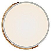 Paul Neuhaus Bila Plafón LED redondo (24 W, Ø x Al: 32 x 55 cm, Blanco/Madera, Blanco cálido) | BAUHAUS