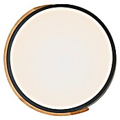 Paul Neuhaus Bila Plafón LED redondo (24 W, Negro/Madera, Blanco cálido) | BAUHAUS