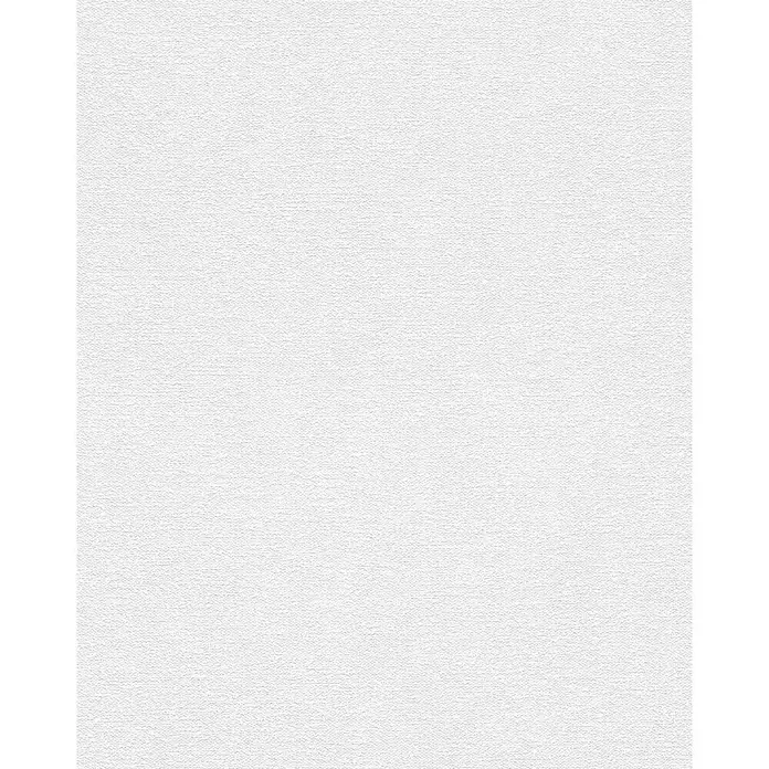 SCHÖNER WOHNEN-Kollektion Vliestapete I - Weiß, Uni, 10,05 x 0,53 m - Strukturiertes, weißes Hintergrundbild. Perfekt für Texturen, Hintergründe oder als subtiles Designelement, das eine elegante und saubere Ästhetik bietet.